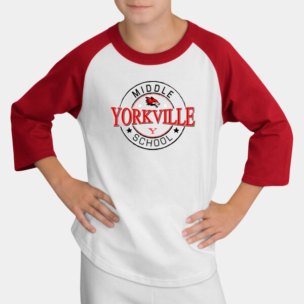YMS Youth 3/4 Raglan Sleeve Thumbnail